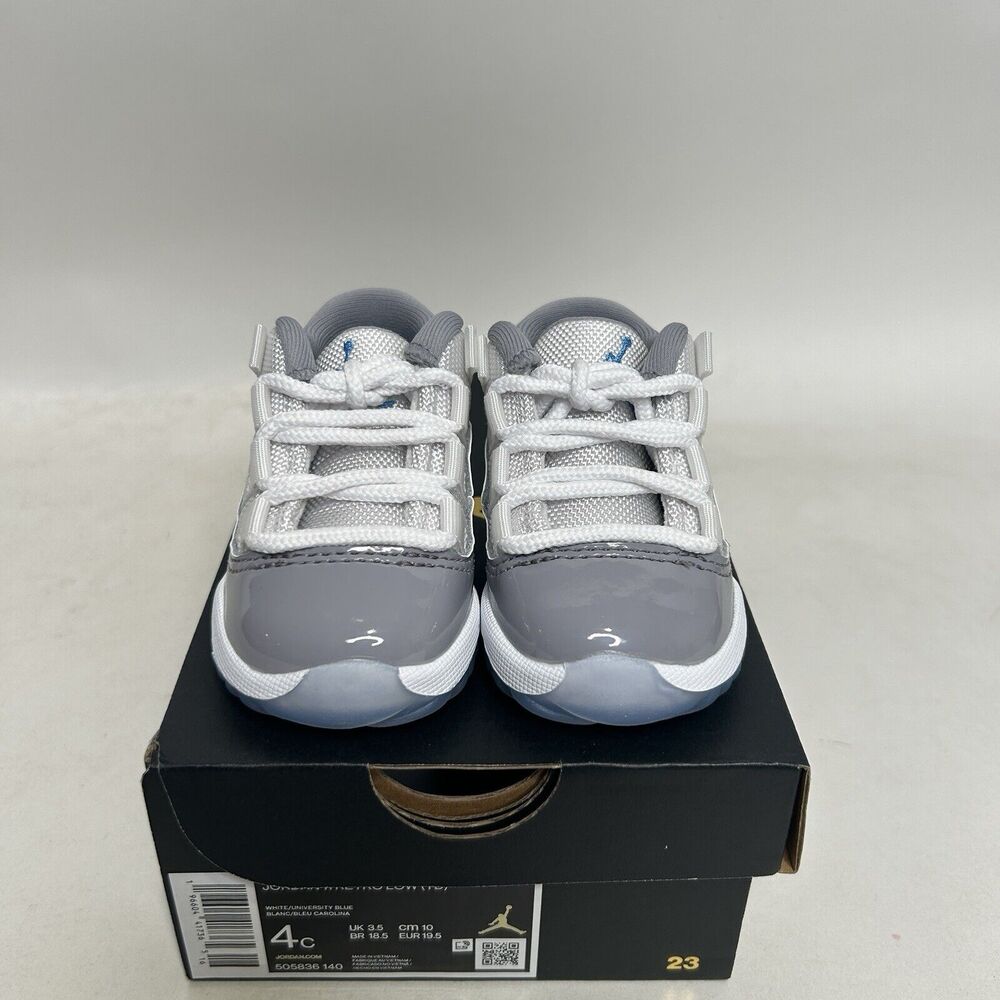 Nike Air Jordan 11 Retro Low TD “Cement Grey” 2024 - Picture 2 of 5